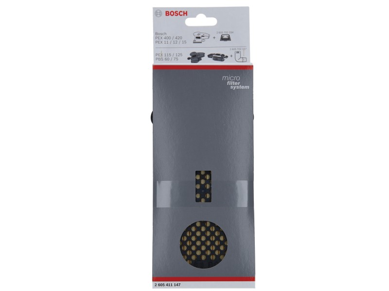 Posoda za prah za HW3 kpl. Bosch GEX, PEX, GSS, PBS, 2605411147